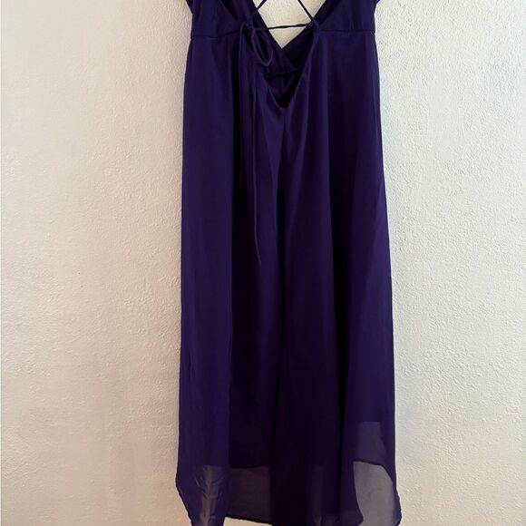 Forever 21 Women Purple spaghetti strap Maxi Dress Size Medium - Picture 5 of 7